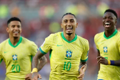 Em busca de uma reação nas Eliminatórias, o Brasil recebe a Colômbia no Estádio Mané Garrincha. A partida promete emoção, com ambas as seleções lutando por uma posição melhor na classificação rumo ao Mundial