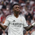 Vinicius Júnior é novamente alvo de cantos racistas na Espanha antes de jogo pela Champions League