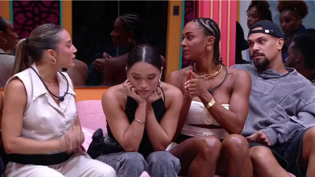 BBB 25: Renata e Aline se desentendem durante intervalo de “Sincerão”