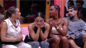 BBB 25: Renata e Aline se desentendem durante intervalo de “Sincerão”