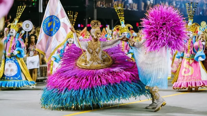 Rosas de Ouro é campeã do carnaval 2025 de Sãpo Paulo