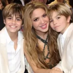 Shakira e filhos