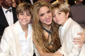 Shakira e filhos