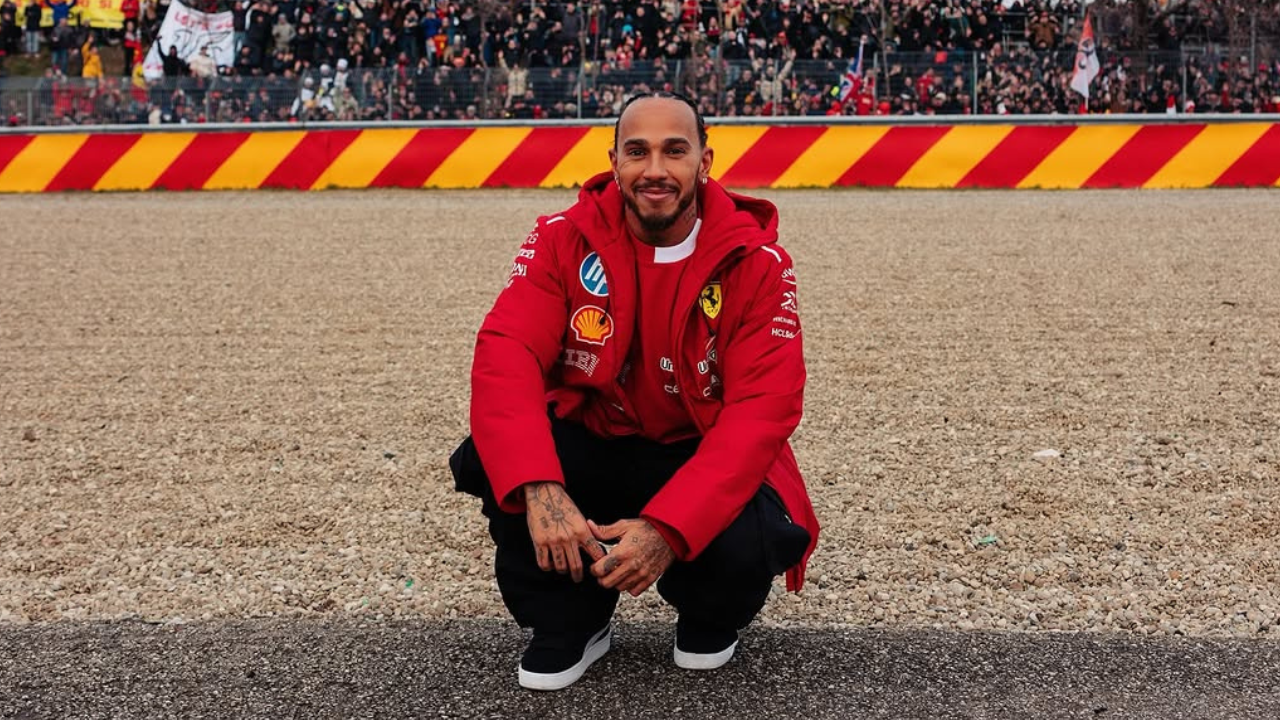 Lewis Hamilton pela Ferrari