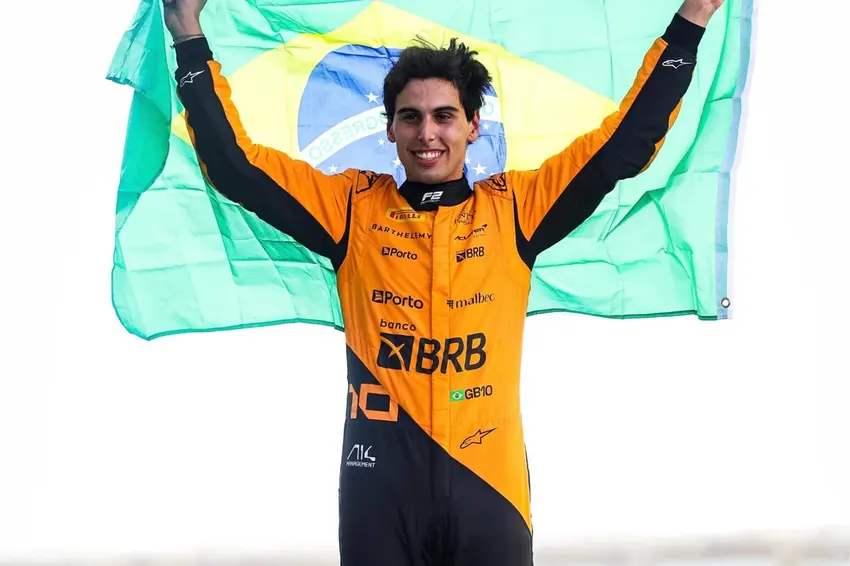 Gabriel Bortoleto vence campeonato da Fórmula 2