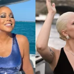 Mariah Carey e Lady Gaga em fotos no Instagram