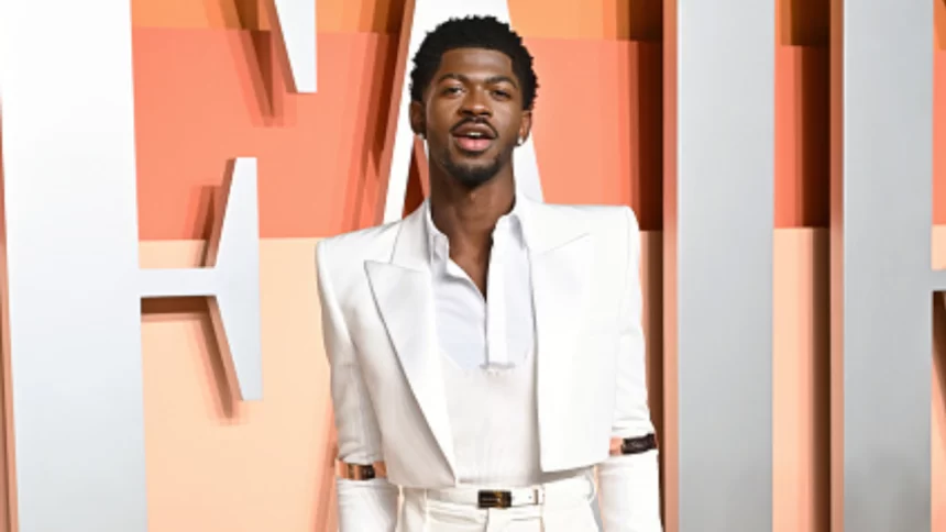 Lil Nas X no evento da Vanity Far