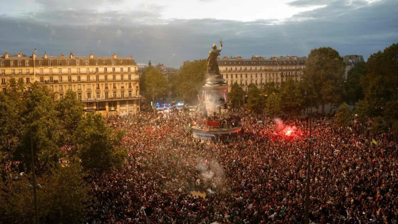 Manifestações em Paris