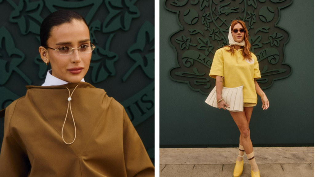 Brasileiras brilham em desfile da Lacoste na Paris Fashion week