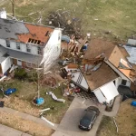 casas destruídas no Missouri