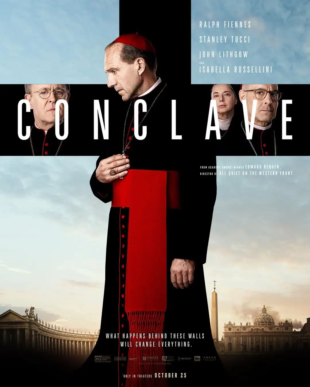 Capa de divulgação do filme "Conclave"