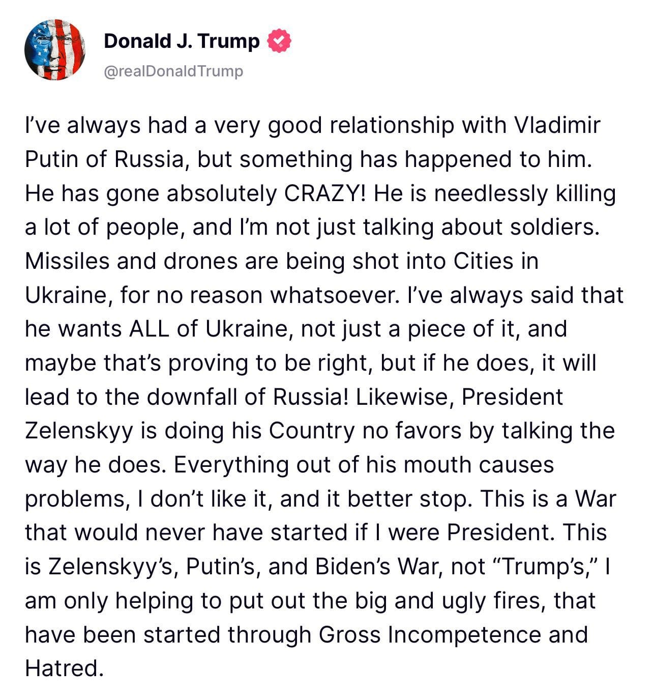 Macron afirma acreditar que Trump está duvidando de Putin