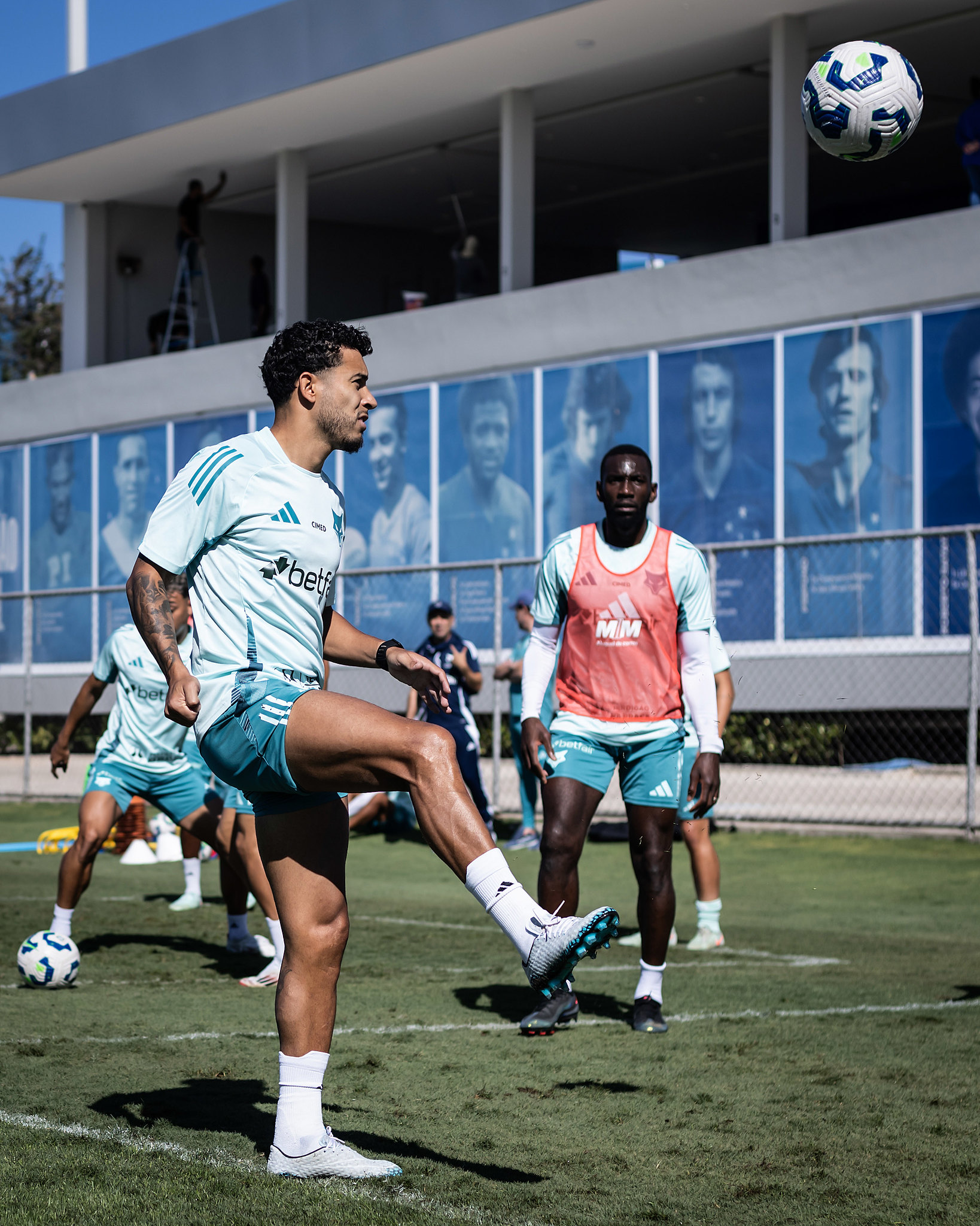 jogadores do Cruzeiro voltam a treinar 
