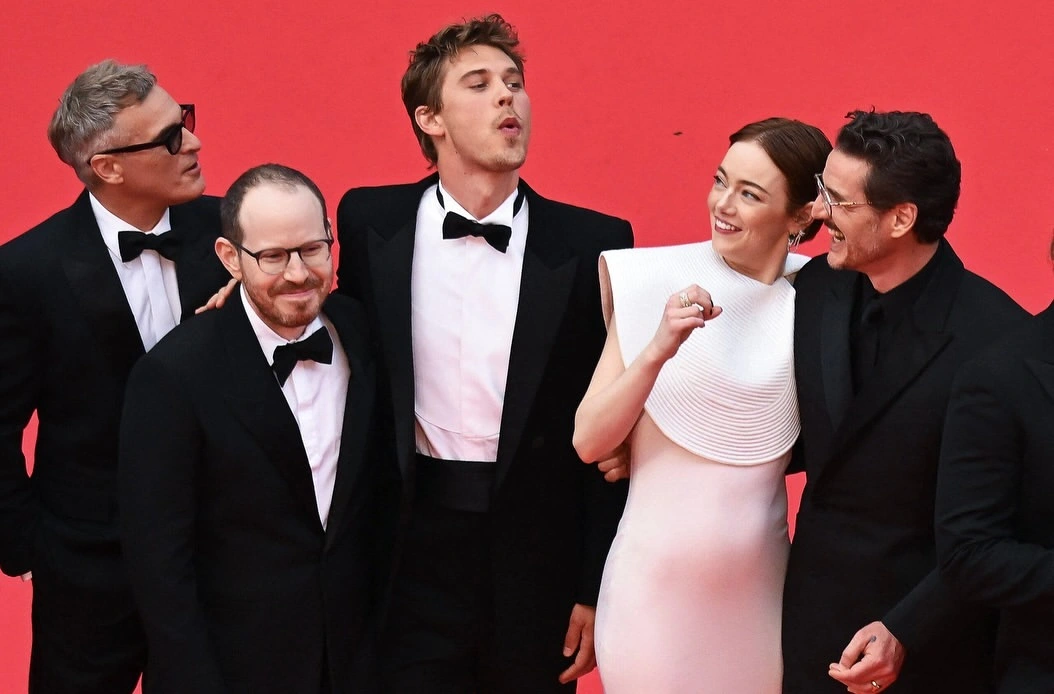 Ari Aster e elenco de "Eddington" no Festival de Cannes