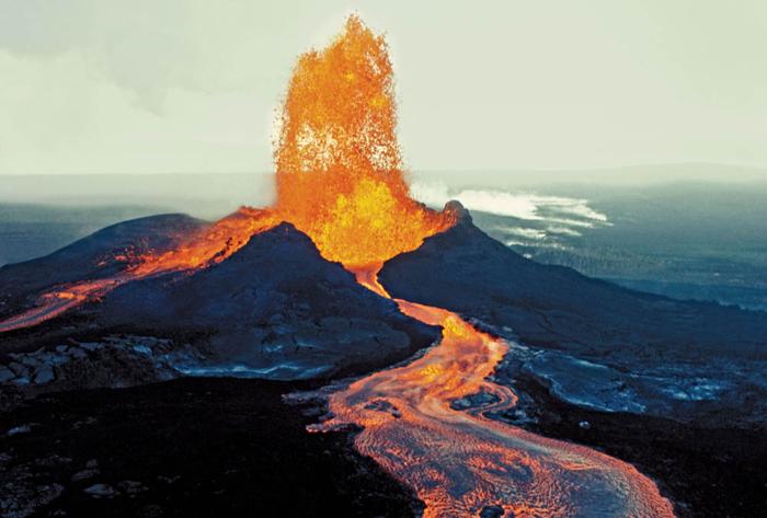 Erupção do vulcão Kilauea impressiona
