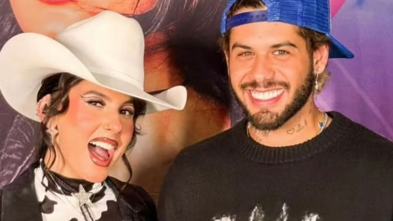 Zé Felipe faz participação especial no show da Ana Castela