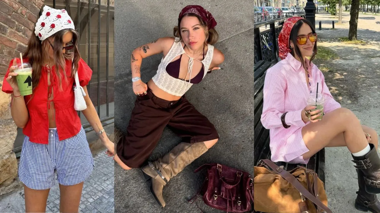 Foto destaque: cores que serão tendência no verão de 2026 já começaram a chamar a atenção do público. (Reprodução/Instagram/@florettenacer @carlaplaceres @nadiyalyalko)