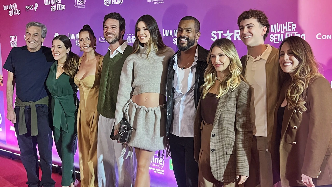 Elenco de “Uma Mulher Sem Filtro” se reúne em pré-estreia do longa-metragem no Rio de Janeiro 