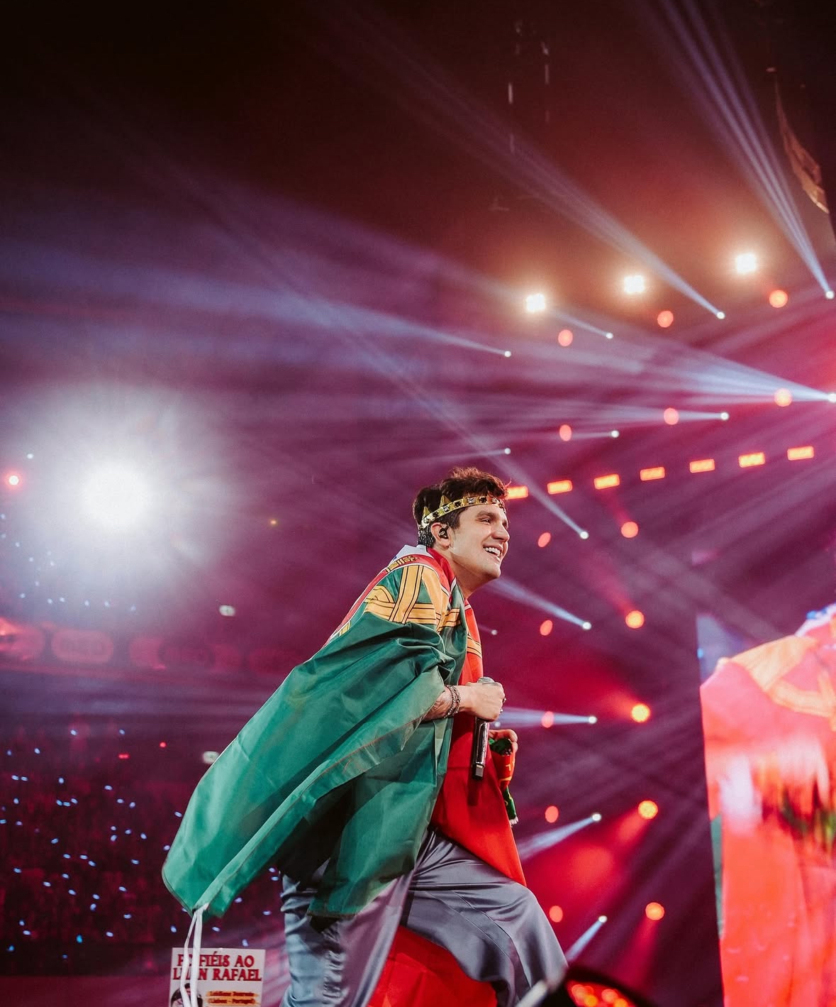 Luan e CR7 fazem parceria para show