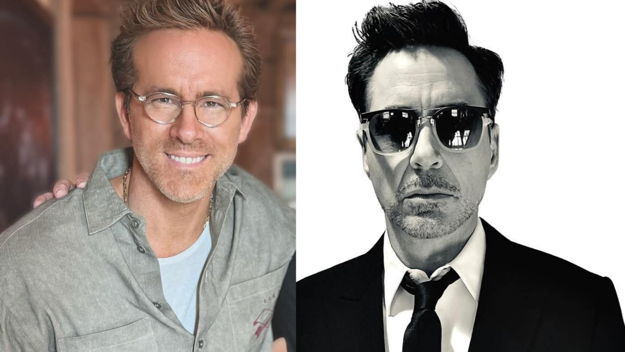 Foto Destaque: Reynolds e Downey Jr.: rumores de atrito em Vingadores: Doomsday (Reprodução/Facebook/Robert Downey Jr. / Ryan Reynolds) 