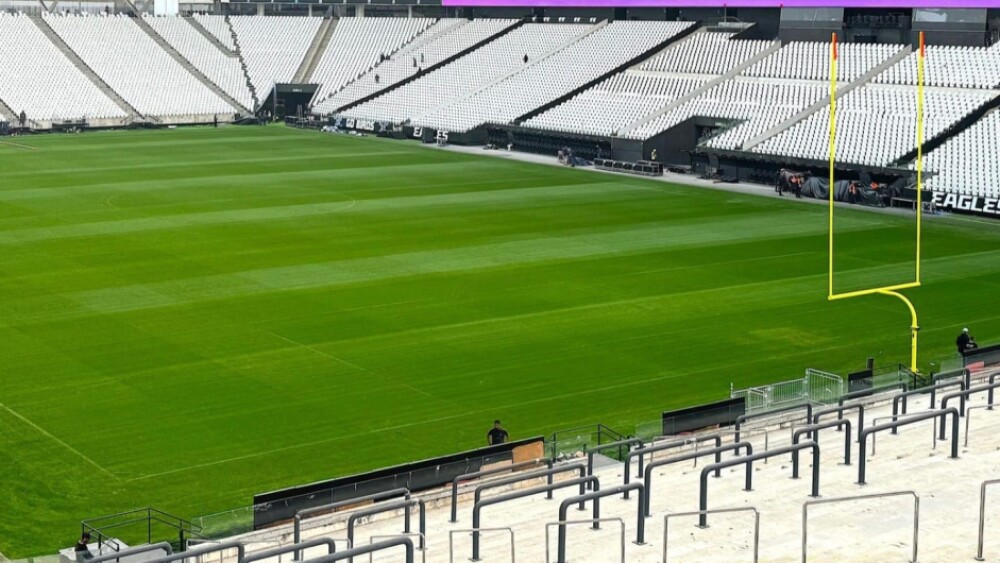 Mudanças na Arena Corinthians para receber o jogo da NFL