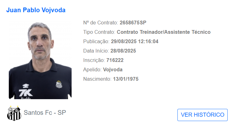 Vojvoda é regularizado e ganha data para estrear pelo Santos