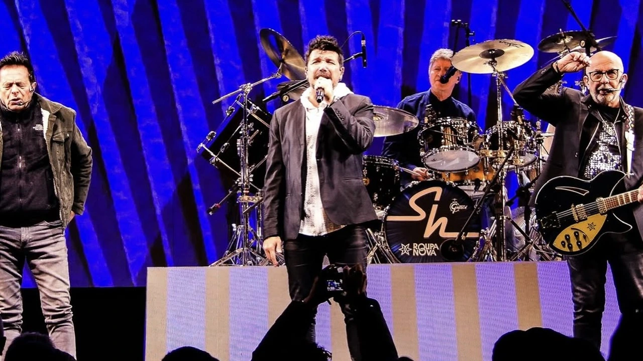 Com ingressos esgotados, Roupa Nova emociona o público no Rio de Janeiro