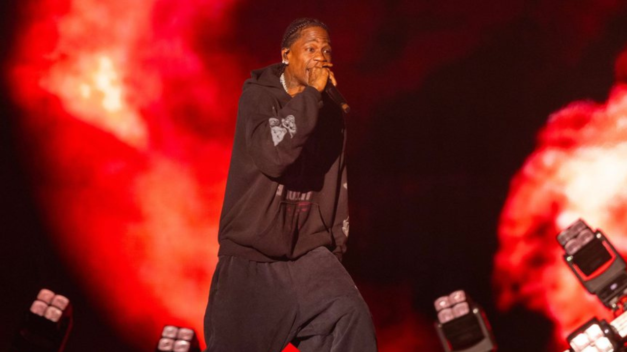 Travis Scott agita primeira noite do The Town