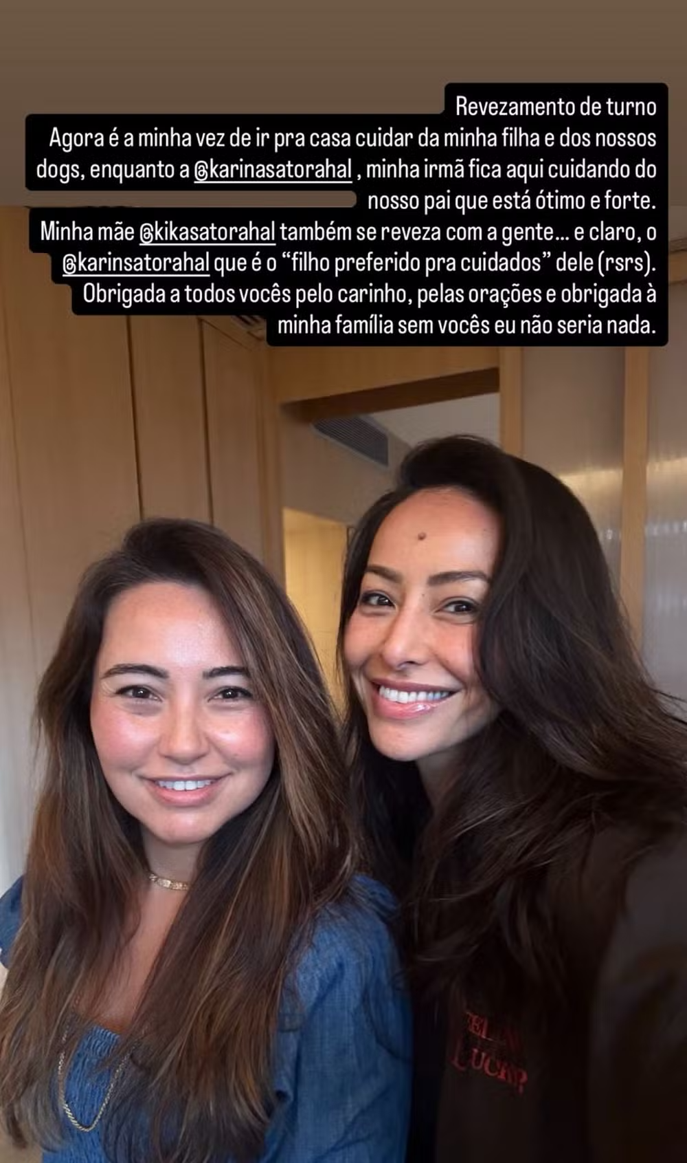 Após 25 dias de internação, pai de Sabrina Sato recebe alta