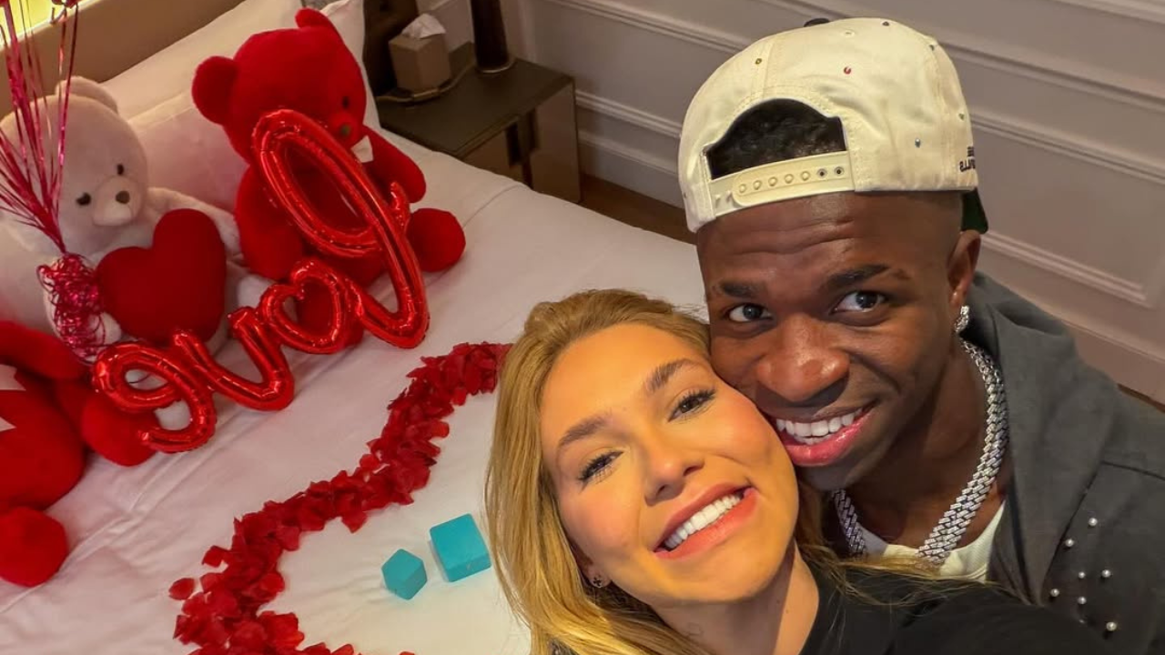 Vinicius Júnior e Virginia Fonseca assumem namoro com declaração romântica em Mônaco