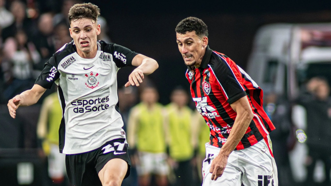 Na raça, Corinthians vence o Vitória e respira de vez no Brasileirão