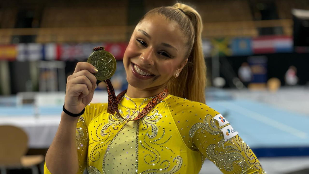 Flávia Saraiva assume protagonismo do Brasil no Mundial de Ginástica Artística de Jacarta