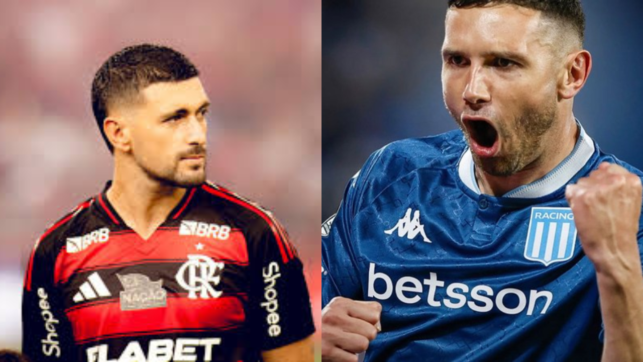 Apresentador comentou sobre partida decisiva pela Libertadores | Reprodução/Instagram/@racingclub/@flamengo