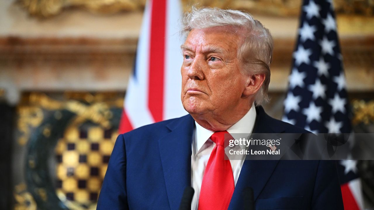 Presidente Donald Trump | Reprodução/Getty Images Embed/Leon Neal