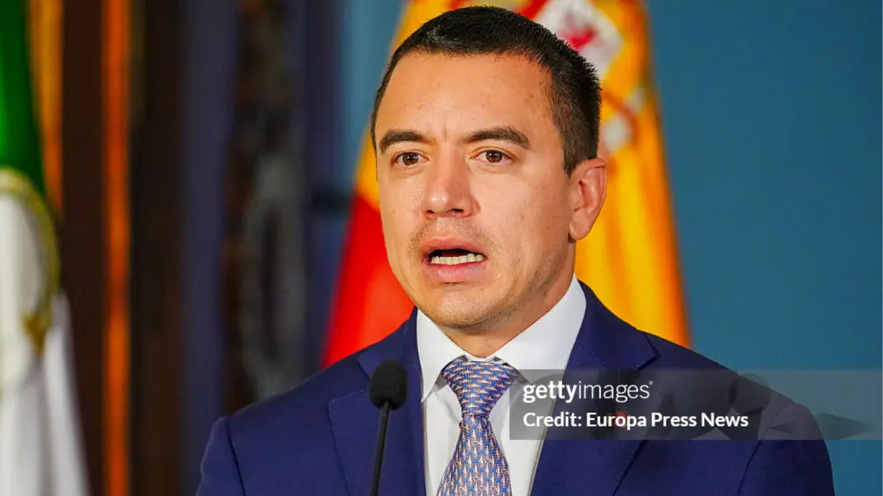 Presidente do Equador, Daniel Noboa, sofre atentado