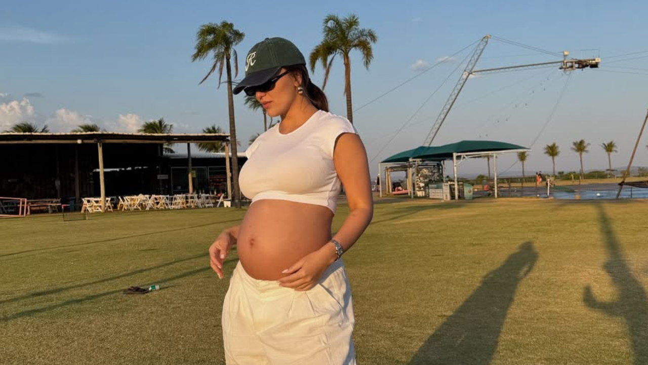 Rafa Kalimann compartilha imagens mostrando evolução da gravidez