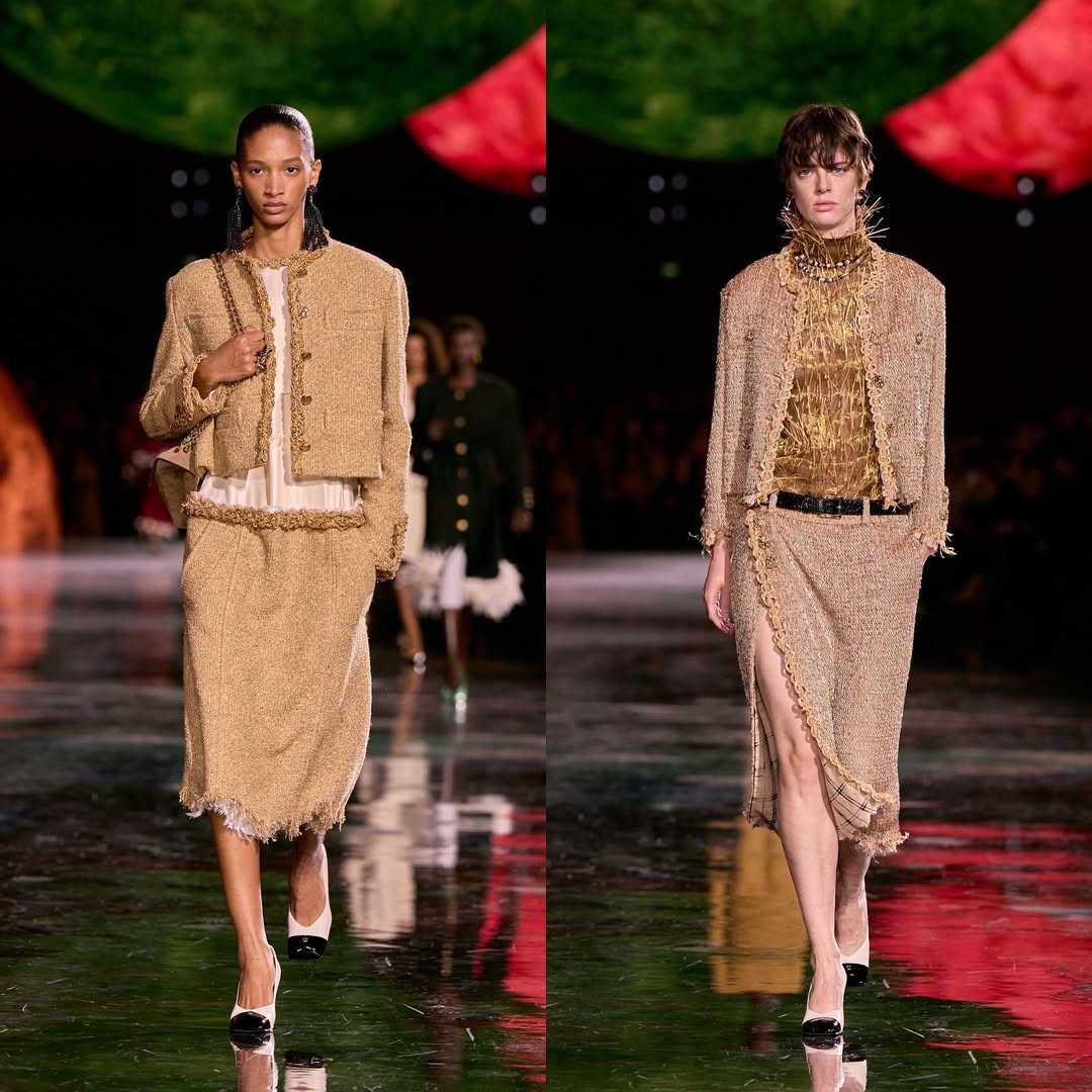 Chanel apresenta desfile com primeira coleção assinada por Matthieu Blazy Chanel apresenta desfile com primeira coleção assinada por Matthieu Blazy