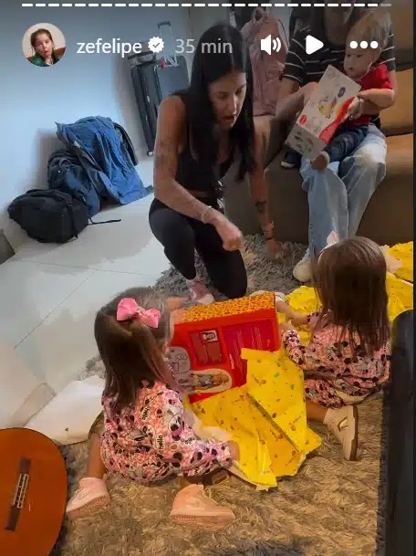 Zé Felipe fala sobre saudade de Ana Castela