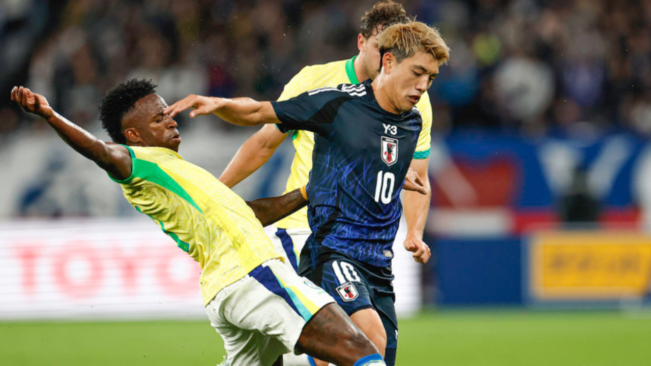 Seleção brasileira toma a virada e é derrotada para o Japão em Tóquio