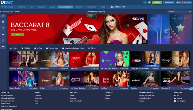 10 Casino trực tuyến uy tín nhất 2025 với khuyến mãi hấp dẫn