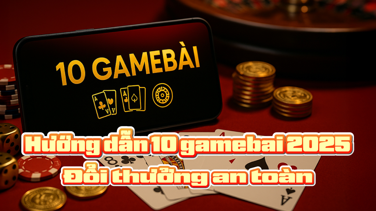 Hướng dẫn chọn 10 gamebai đổi thưởng uy tín 2025 để chơi an toàn