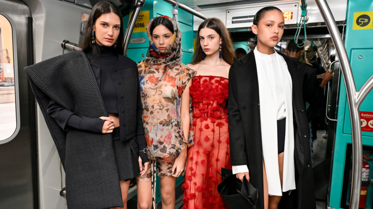 SPFW: Gloria Coelho leva desfile ao metrô de São Paulo