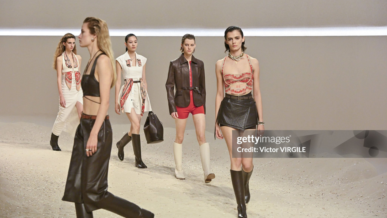 Desfile da Hermès | Reprodução/Victor Virgile/Getty Images Embed