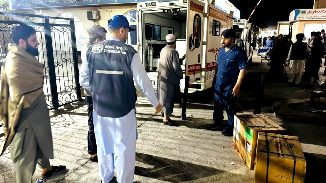 Terremoto de magnitude 6,3 atinge o norte do Afeganistão