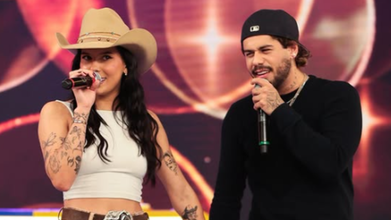 Zé Felipe se declara para Ana Castela e cantora faz piada em cima de um detalhe