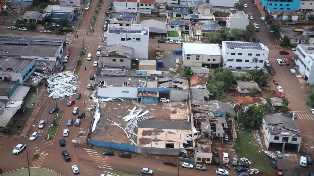 INSS antecipa benefícios a vítimas de tornado no interior do Paraná