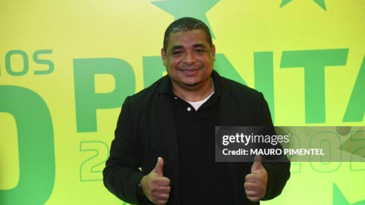 Ex-jgador Vampeta  | Reprodução/Getty Images Embed/MAURO PIMENTEL