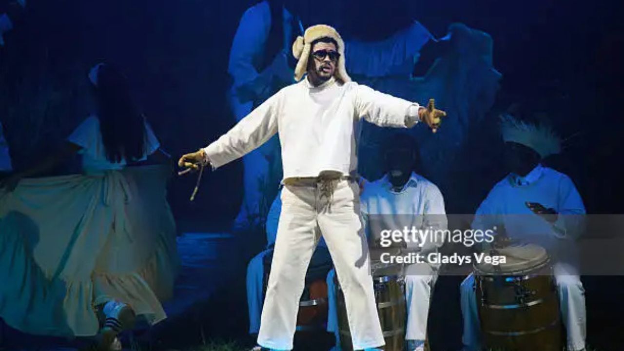 Bad Bunny | reprodução/Gladys Vega/Getty Images Embed