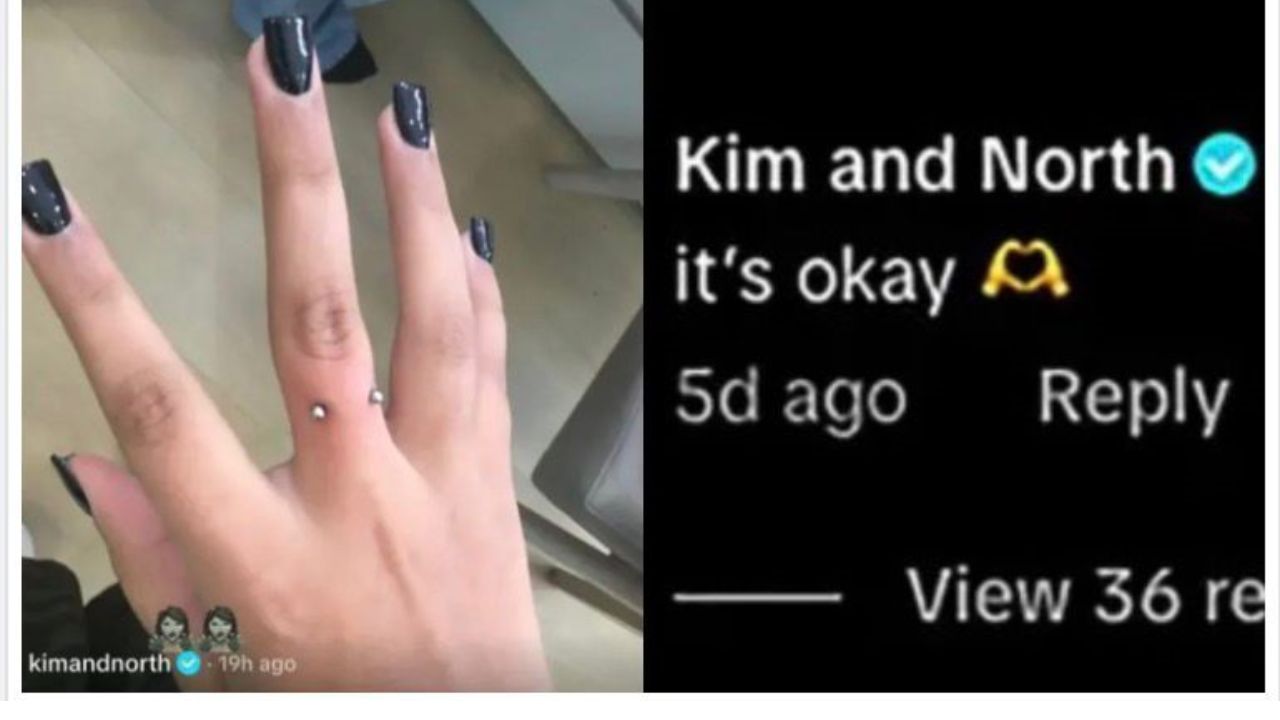 Kim Kardashian defende estilo ousado de North West e sofre críticas Kim Kardashian e North West em sua conta conjunta