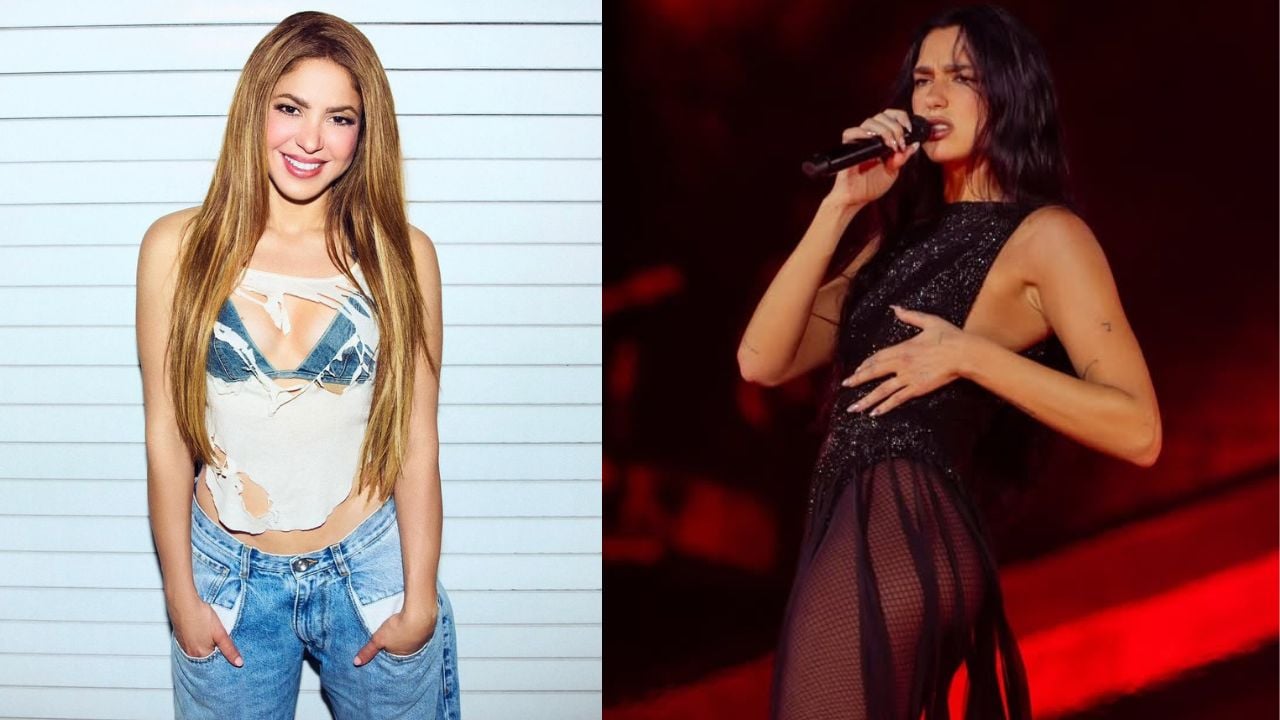 Shakira se emociona com cover de “Antología” feito por Dua Lipa em Bogotá